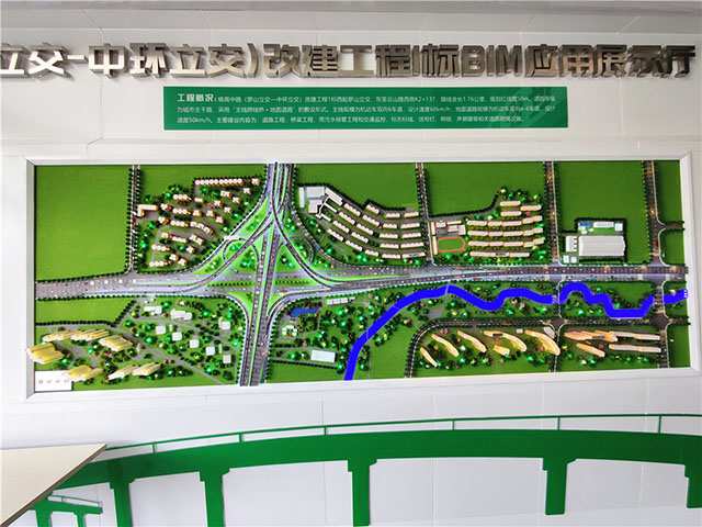 壁掛式交通沙盤(pán)模型制作公司