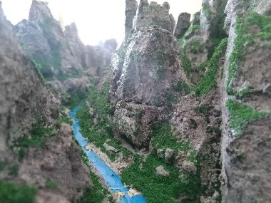 旅游景點(diǎn)地形地貌沙盤(pán)模型