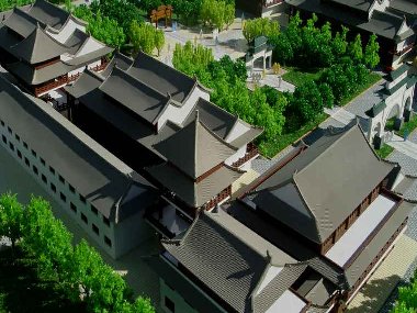 古建筑沙盤(pán)模型制作特征