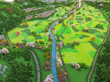 地形地貌沙盤(pán)模型制作公司